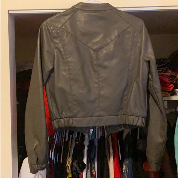 Faux Leather Jacket - Picture 2 of 2